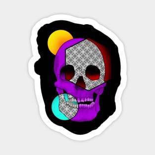 Geometric skull Sticker